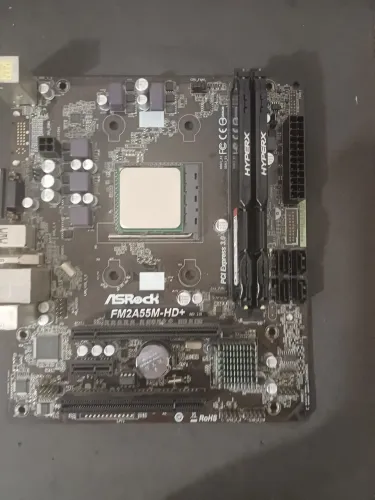 Kit ASRock FM2A55M-HD+ ? A8-7600 ? 8GB RAM HyperX (2x4GB)