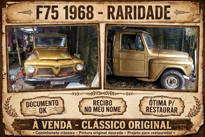 Ford F-75 4X4 2.3 1968