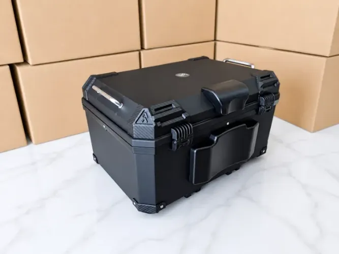 Bau Moto bauleto 65 litros motoboy caixa Universal Interno Luxuoso e ultra resistente