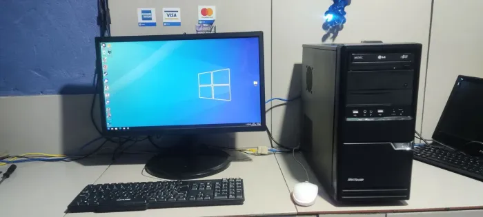 Pc gamer completo  Ryzen 3 2200g SSD nvme 256gb 8gb DDR4 entrega grátis