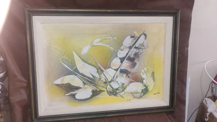 TELA A ÓLEO, 86 X 63 cm