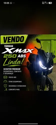 Vendo xmax 250 abs