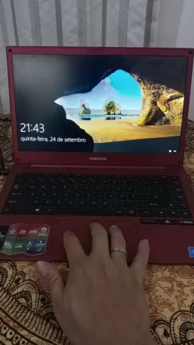 Notebook Positivo Motion Q232B 14 - Funcionando + Carregador