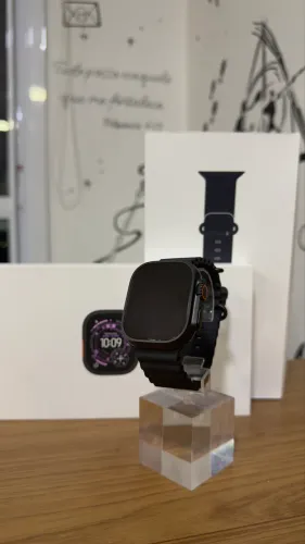 APPLE WATCH SÉRIES ULTRA (3GEN) 49MM - TITÂNIO BLACK - SEMI NOVO - RETIRE LOJA FISICS