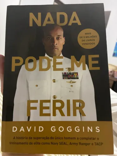 Livro Nada Pode me Ferir de David Goggins