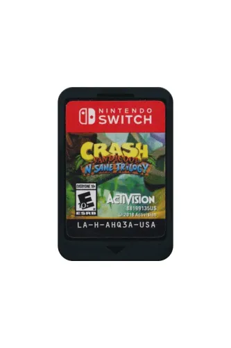 Crash Bandicoot N Sane Trilogy - Switch - Sem Caixa - Midia Fisica - Semi Novo