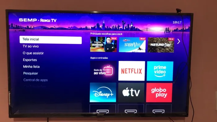 SMART TV SEMP ROKU 43? FULL HD (excelente estado)
