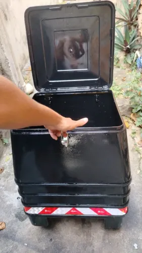 Baú , trilho e suporte com carenagem para 160