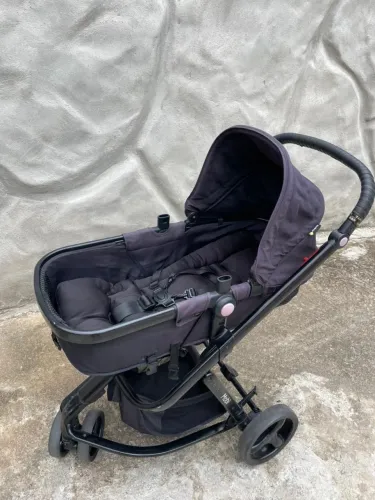 Carrinho de bebê Moisés + Bebê conforto - Safety Mobi 