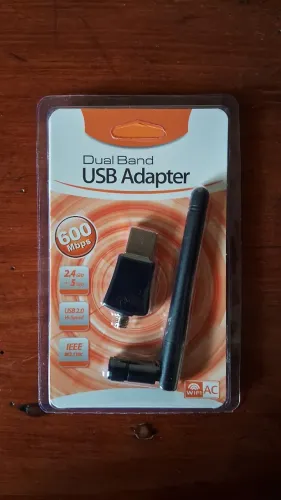 Adaptador USB WIFI 600mbps 2.4GHz 5GHz