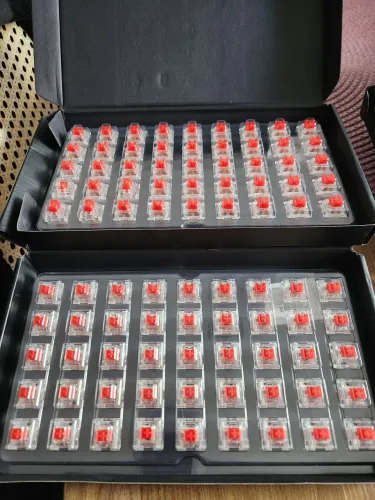 90 Switches Red Huano para Teclado Mecânico