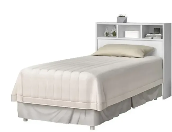 Cabeceira para cama Box Solteiro largura 0,92 x altura 1,10 x profundidade 0,22