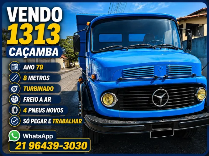MB 1313 Caçamba toco