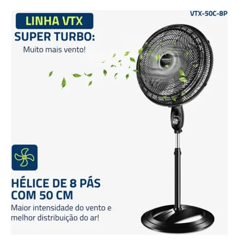 Ventilador mondial coluna