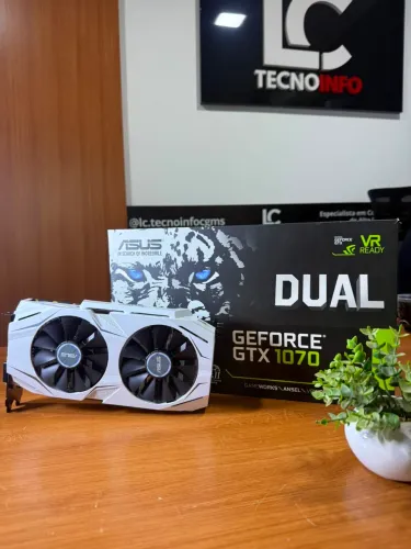Placa de Vídeo GTX 1070 8GB