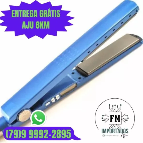 Prancha chapinha nano titanium - ENTREGA GRÁTIS 8KM