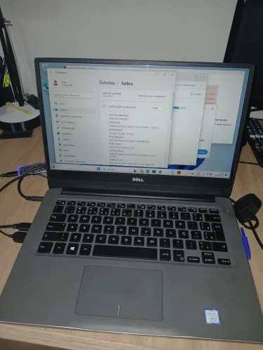 Notebook Dell Inspiron 14 - i7 8ger 16 mem Ssd 120