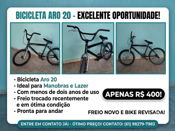 Bicicleta aro 20