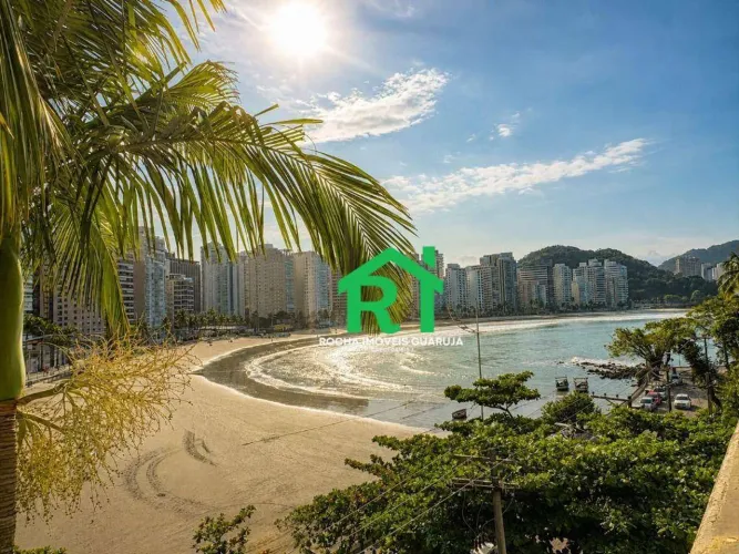 Apartamento Frente Mar, 2 Quartos (1 Suíte), 1 Vaga, à venda em Jardim Astúrias, Guarujá.