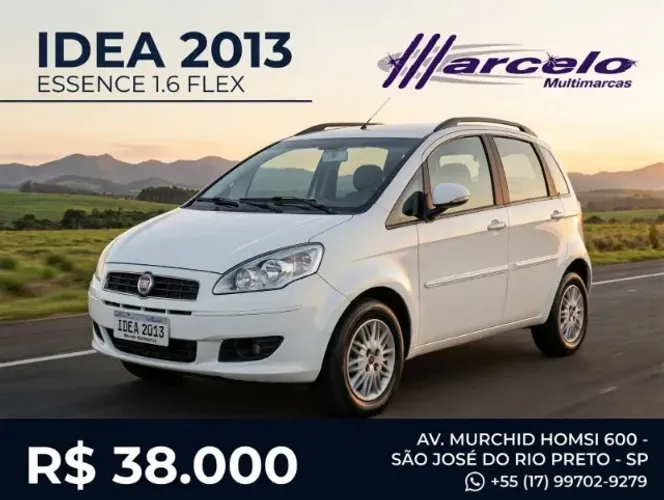 Fiat Idea Essence 1.6 Flex 16V 5P 2013