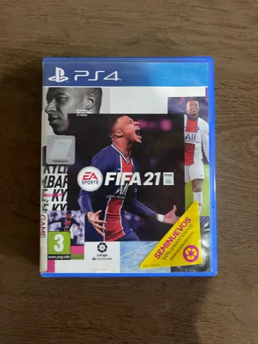 Jogo FIFA 21 PS4 Mídia Física - Disco e Encarte em Estado de Novo