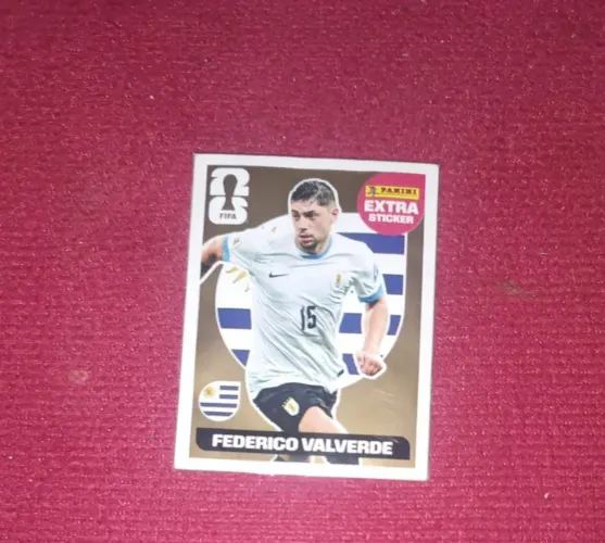 FIGURINHA DA COPA OURO LEGEND FEDERICO VALVERDE 