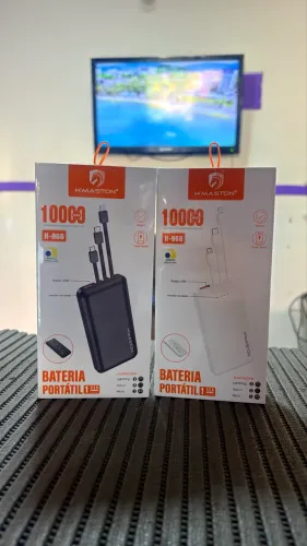 CARREGADOR PORTÁTIL 10000mAh HMASTON 3 USB
