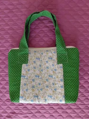 Bolsa de Tecido Artesanal Nova