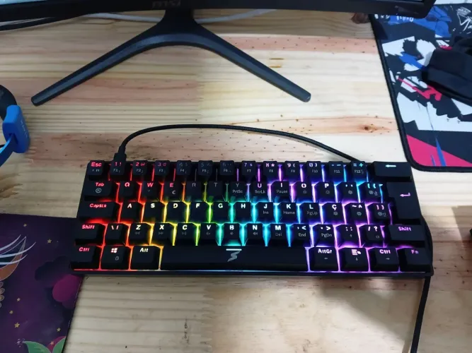 Teclado mecanico superframe 60%