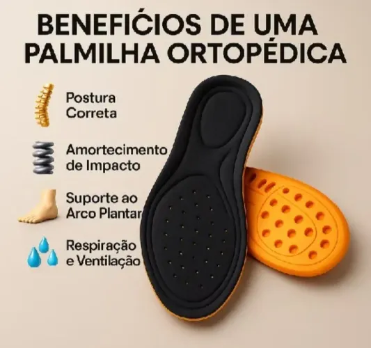 Palmilha de gel