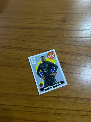 FIGURINHA LEGEND PRATA MOISES CAICEDO FIFA WORD CUP 2026