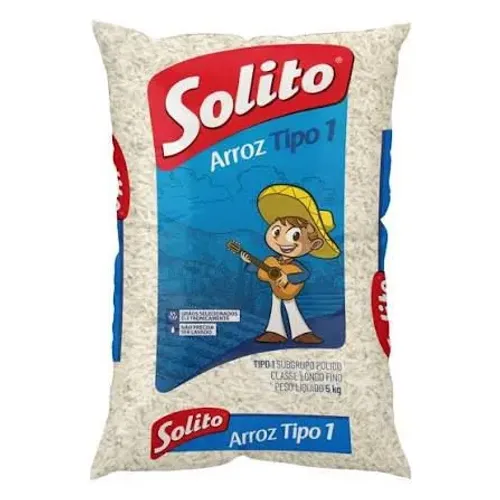 Arroz Solto Tipo 1 Pacote 5kg