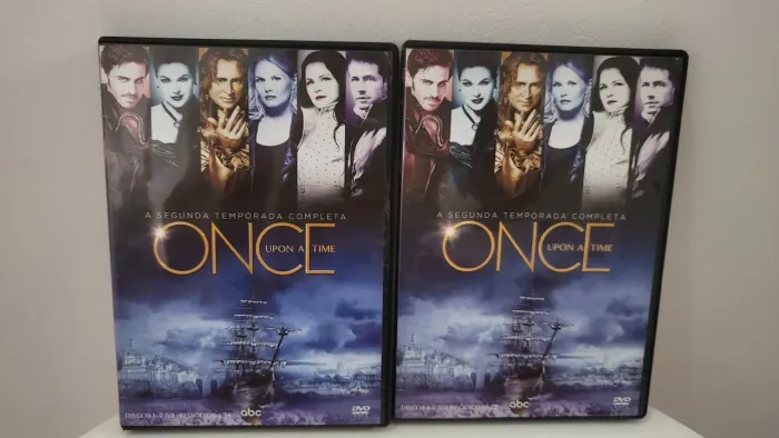 Dvd onde upon a time segunda temporada