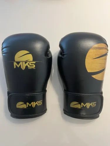 Luva de Boxe 16oz MKS - Ótimo Estado, Ideal para Treino/Sparring