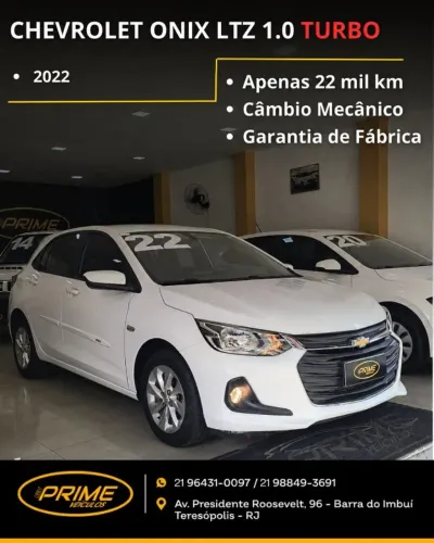 Chevrolet Onix Hatch LTZ 1.0 12V TB Flex Mec. 4P 2022