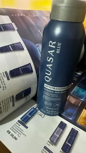 Desodorante Boticário Quasar Blue (Novo)