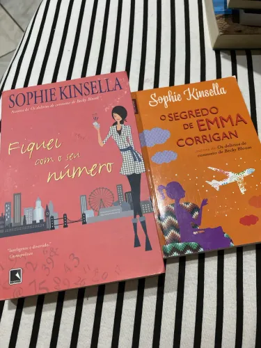 ? Kit com 2 Livros da Sophie Kinsella (Novos!)
