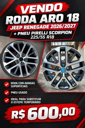 Roda aro 18