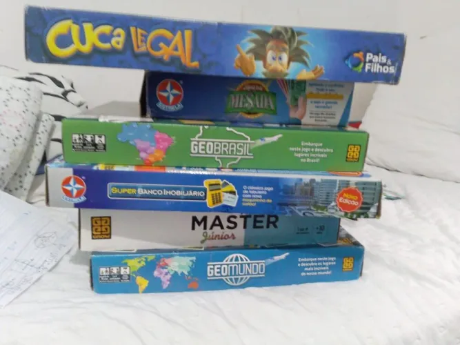 Lote - Jogos de Tabuleiro
