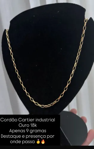Lindo cordão Cartier 