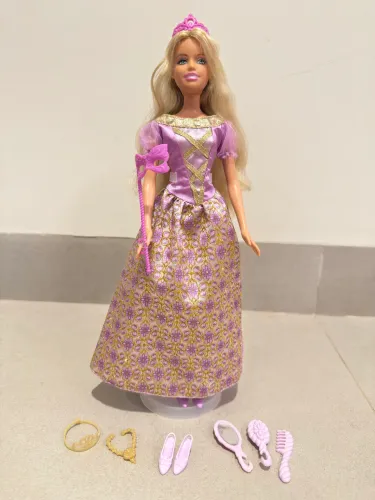 Boneca Barbie Princesa Baile de Máscaras 2007 (Original) + Acessórios