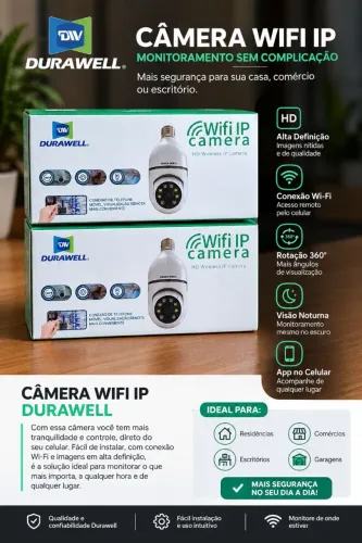 Camera de Monitoramento Wifi
