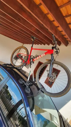 Transbike teto Long Life + Rack Ventosa Mormaii