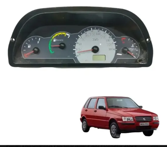 Painel de instrumentos do Fiat uno e Palio