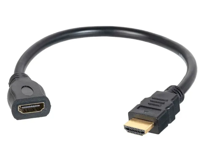 Cabo Extensor Hdmi Macho Para Hdmi Fêmea V1.4-20cm