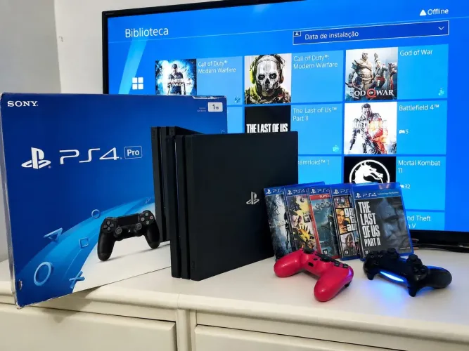 PS4 PRO 4K, 1Tera