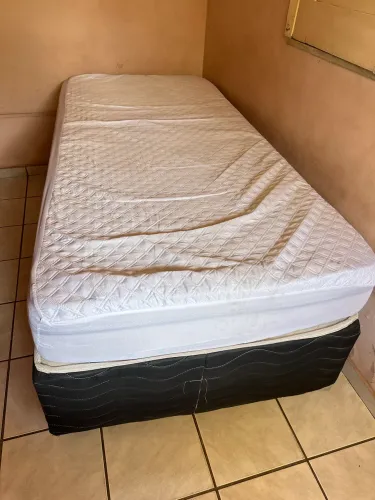 Cama de solteiro ortobom 