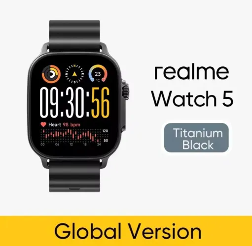 Smartwatch Realme Watch 5 Versão Global 