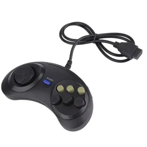 Controle 16-bit de 6 Botões Para Mega Drive, Master System