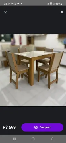 Mesa de 4 lugares __ preco imbatível